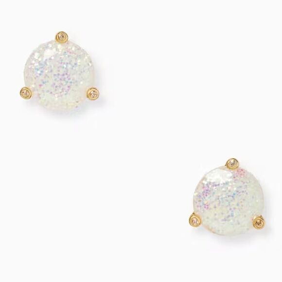 Kate Spade Rise and Shine Glitter Stud Earrings! - Picture 1 of 4